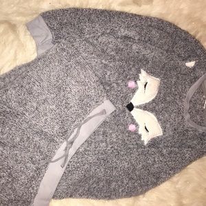 PJ Salvage Intimates & Sleepwear - Super soft grey fox pj set! Barely worn PJ Salvage Intimates & Sleepwear - Super soft grey fox pj set! Barely worn